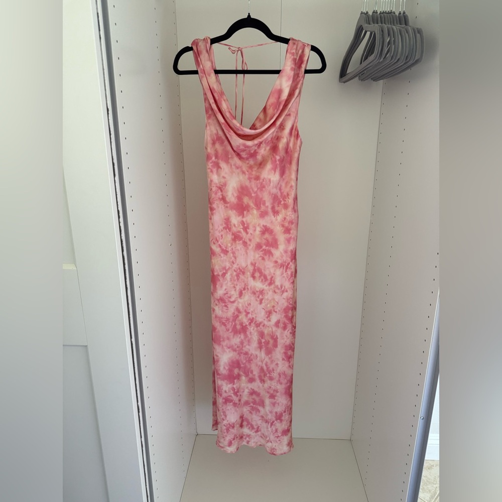 Zara - New, Never Worn - Pink Midi Dress